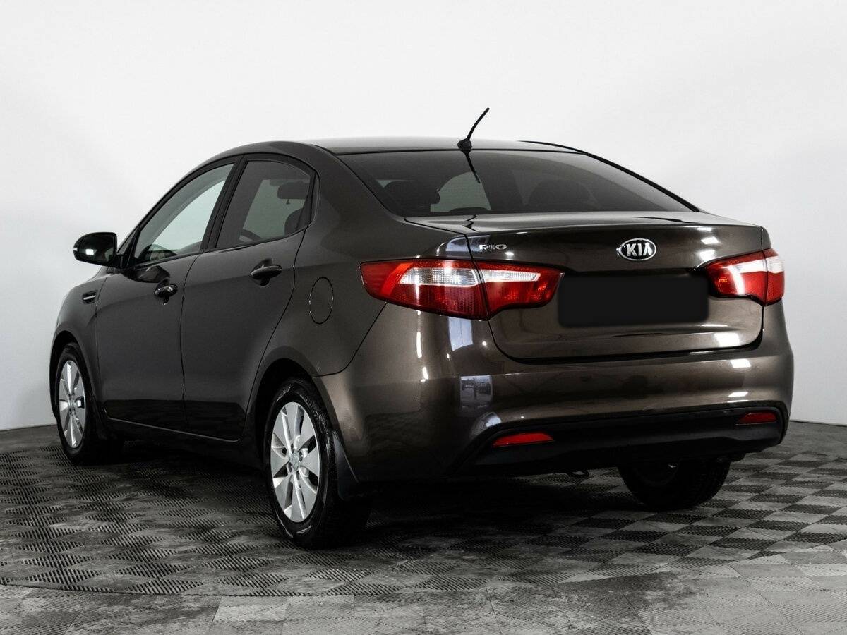 Kia Rio 6-speed, 2014 Фото №7