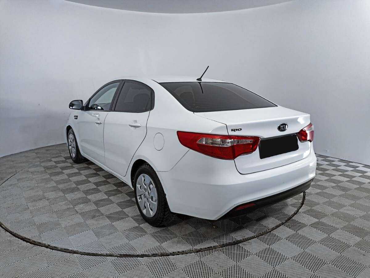Kia Rio 5-speed, 2014 Фото №7