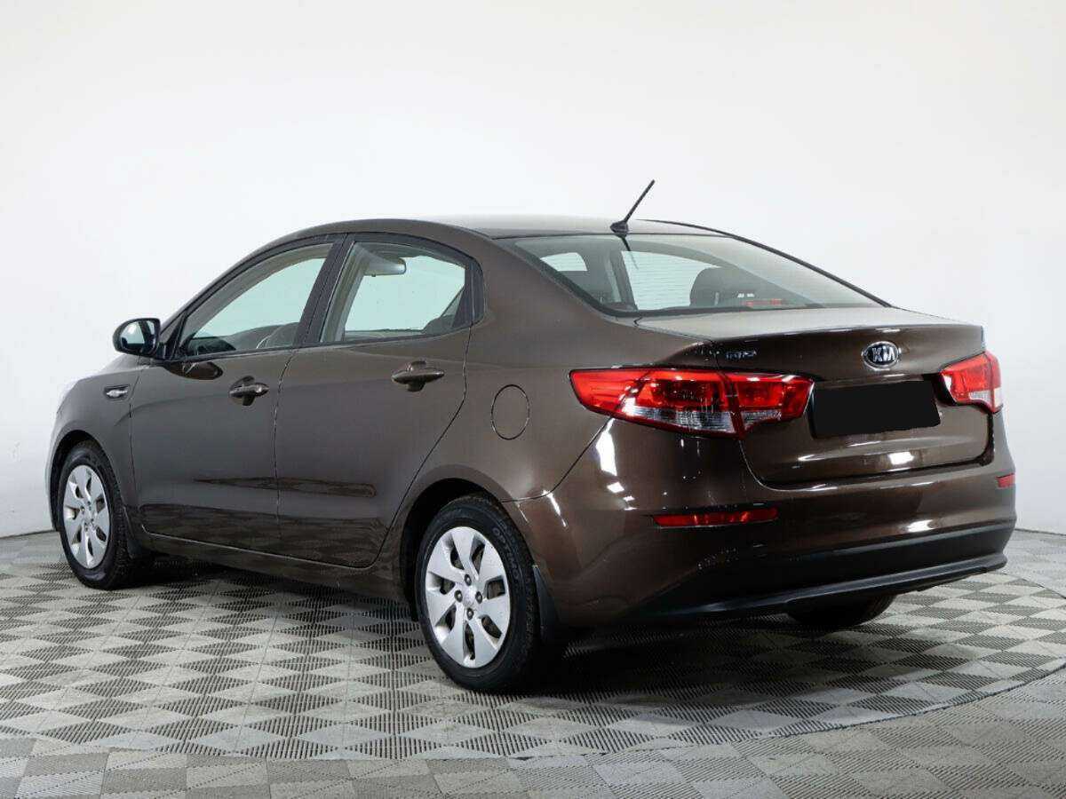 Kia Rio, 2016 Фото №7