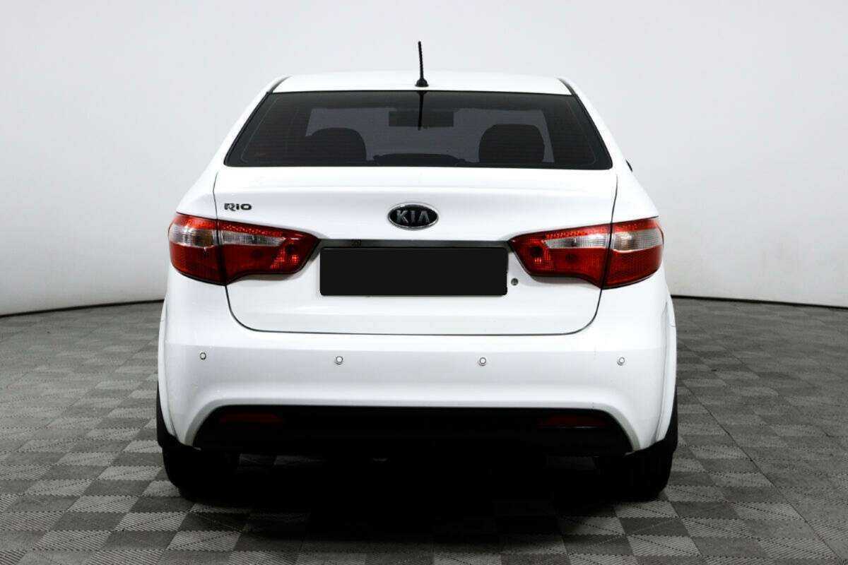 Kia Rio, 2012 Фото №6
