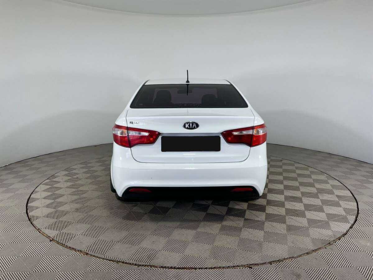 Kia Rio 5-speed, 2013 Фото №5