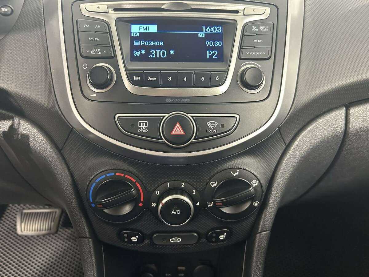 Hyundai Solaris, 2015 Фото №12